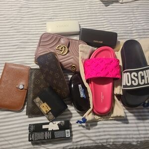 Multiple items about to be listed. Gucci,LV Designer Accessories Collection